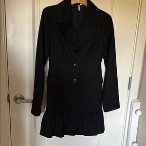 Elegant Black Women's Coat